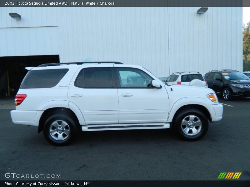 Natural White / Charcoal 2002 Toyota Sequoia Limited 4WD