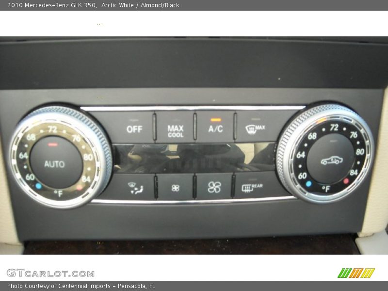 Arctic White / Almond/Black 2010 Mercedes-Benz GLK 350