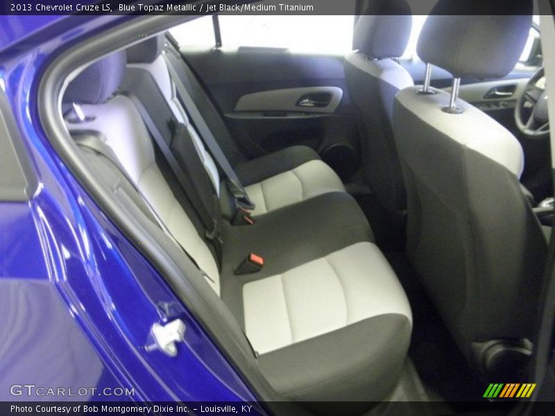 Blue Topaz Metallic / Jet Black/Medium Titanium 2013 Chevrolet Cruze LS