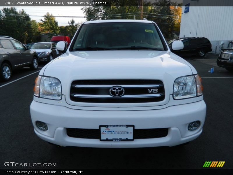 Natural White / Charcoal 2002 Toyota Sequoia Limited 4WD