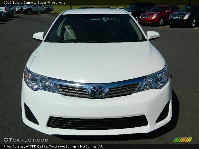 Super White / Ivory 2012 Toyota Camry L