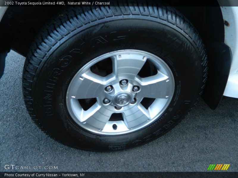 Natural White / Charcoal 2002 Toyota Sequoia Limited 4WD