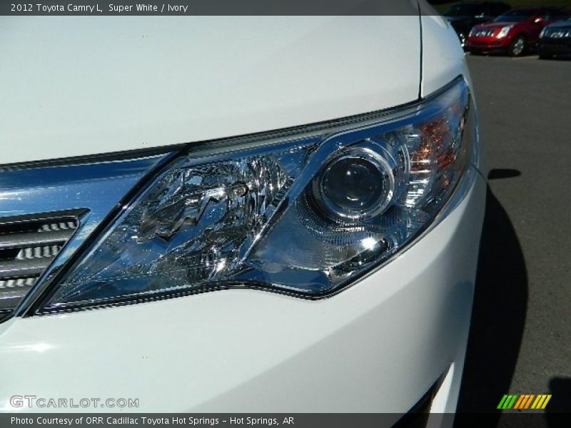 Super White / Ivory 2012 Toyota Camry L