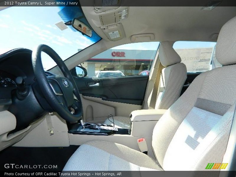 Super White / Ivory 2012 Toyota Camry L