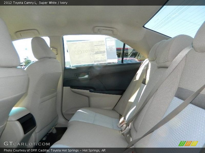 Super White / Ivory 2012 Toyota Camry L