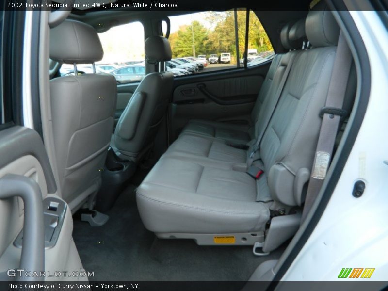 Natural White / Charcoal 2002 Toyota Sequoia Limited 4WD