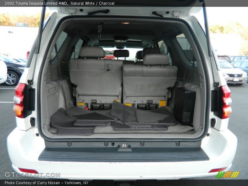 Natural White / Charcoal 2002 Toyota Sequoia Limited 4WD