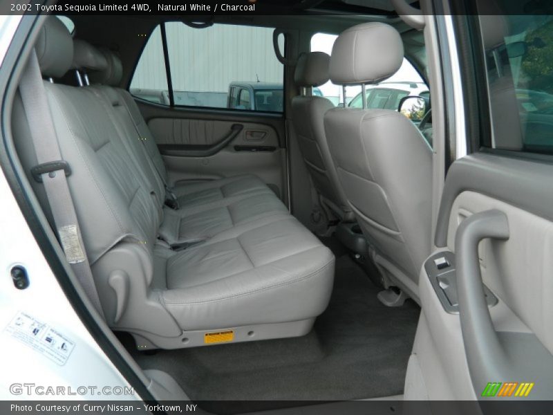 Natural White / Charcoal 2002 Toyota Sequoia Limited 4WD