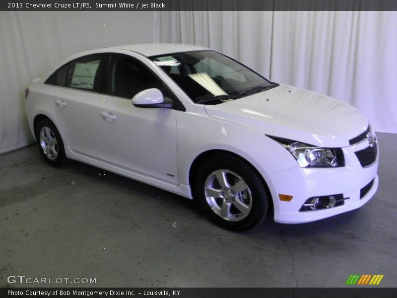 Summit White / Jet Black 2013 Chevrolet Cruze LT/RS