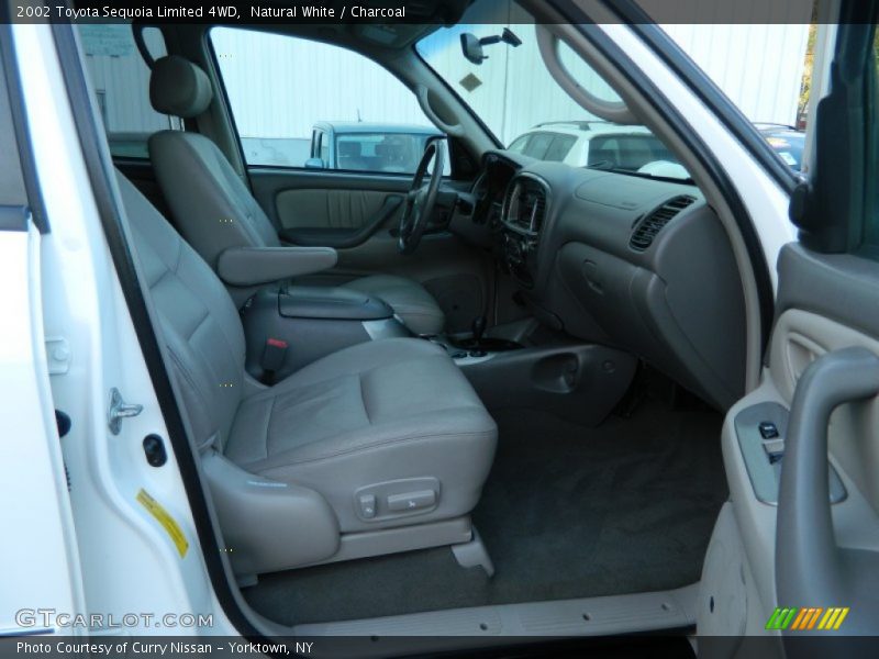 Natural White / Charcoal 2002 Toyota Sequoia Limited 4WD