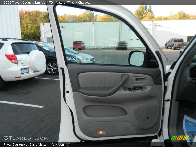 Natural White / Charcoal 2002 Toyota Sequoia Limited 4WD
