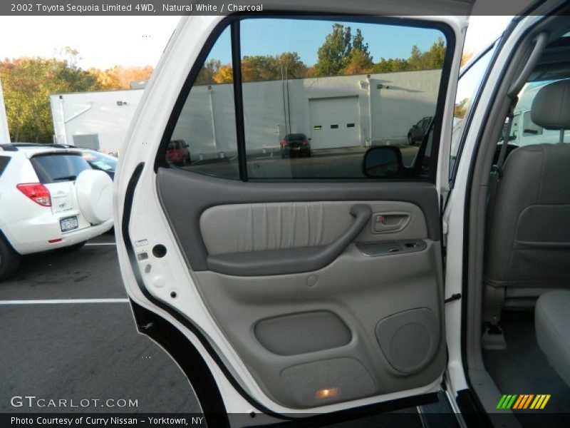 Natural White / Charcoal 2002 Toyota Sequoia Limited 4WD
