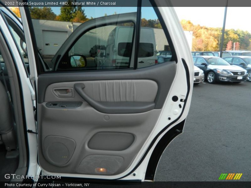 Natural White / Charcoal 2002 Toyota Sequoia Limited 4WD