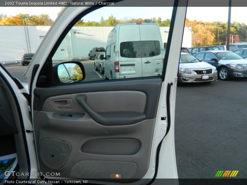 Natural White / Charcoal 2002 Toyota Sequoia Limited 4WD