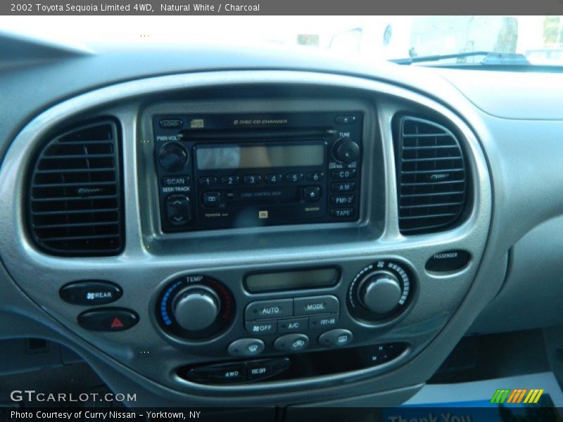 Natural White / Charcoal 2002 Toyota Sequoia Limited 4WD
