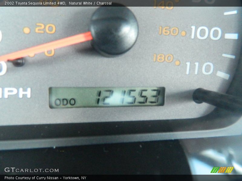 Natural White / Charcoal 2002 Toyota Sequoia Limited 4WD