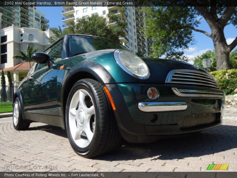 British Racing Green Metallic / Emerald Green 2002 Mini Cooper Hardtop