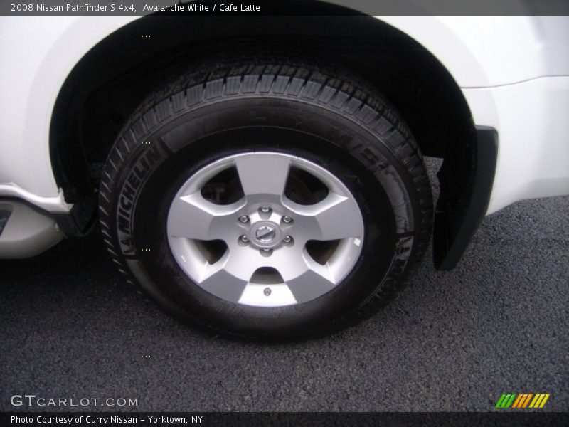 Avalanche White / Cafe Latte 2008 Nissan Pathfinder S 4x4