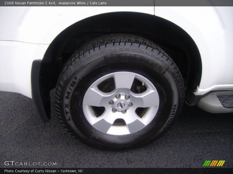 Avalanche White / Cafe Latte 2008 Nissan Pathfinder S 4x4