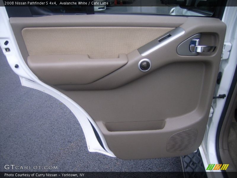 Avalanche White / Cafe Latte 2008 Nissan Pathfinder S 4x4