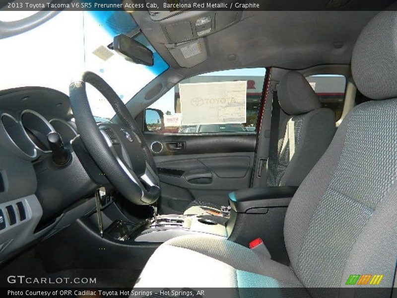 Barcelona Red Metallic / Graphite 2013 Toyota Tacoma V6 SR5 Prerunner Access Cab
