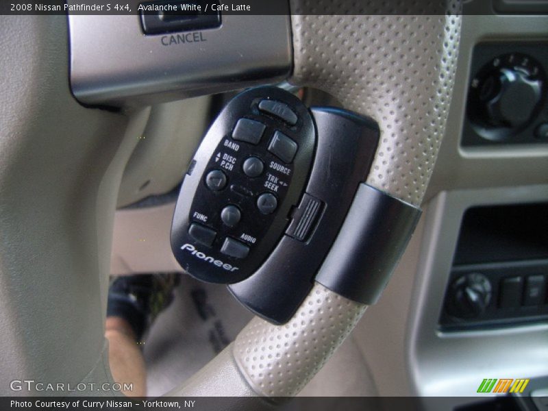 Avalanche White / Cafe Latte 2008 Nissan Pathfinder S 4x4
