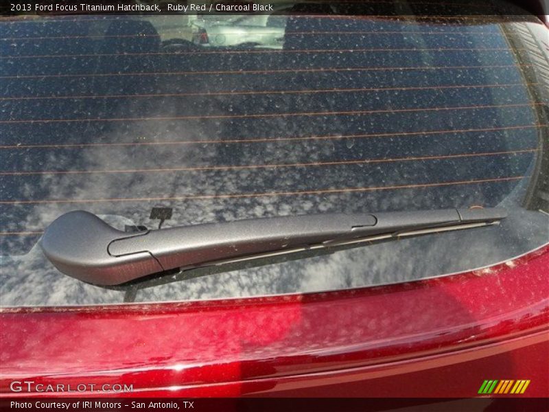 Ruby Red / Charcoal Black 2013 Ford Focus Titanium Hatchback