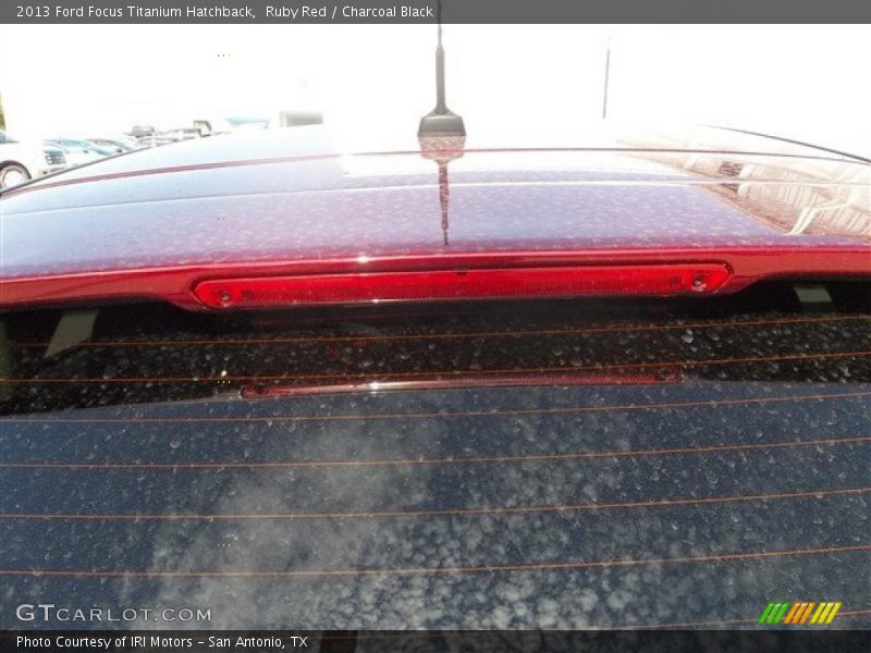 Ruby Red / Charcoal Black 2013 Ford Focus Titanium Hatchback