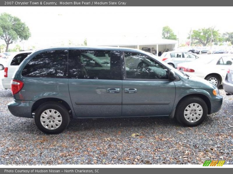 Modern Blue Pearl / Medium Slate Gray 2007 Chrysler Town & Country