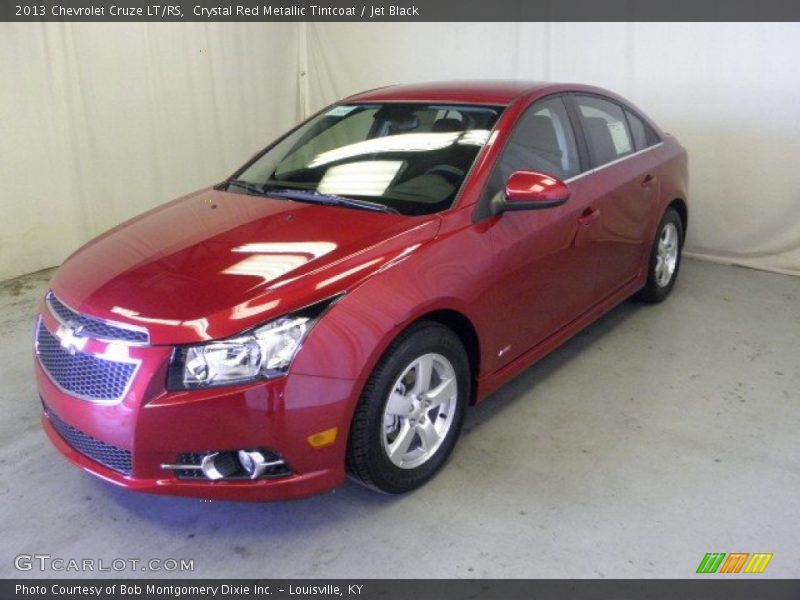 Crystal Red Metallic Tintcoat / Jet Black 2013 Chevrolet Cruze LT/RS