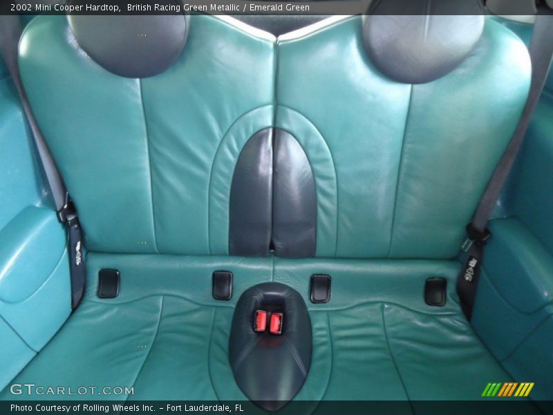 Rear Seat of 2002 Cooper Hardtop