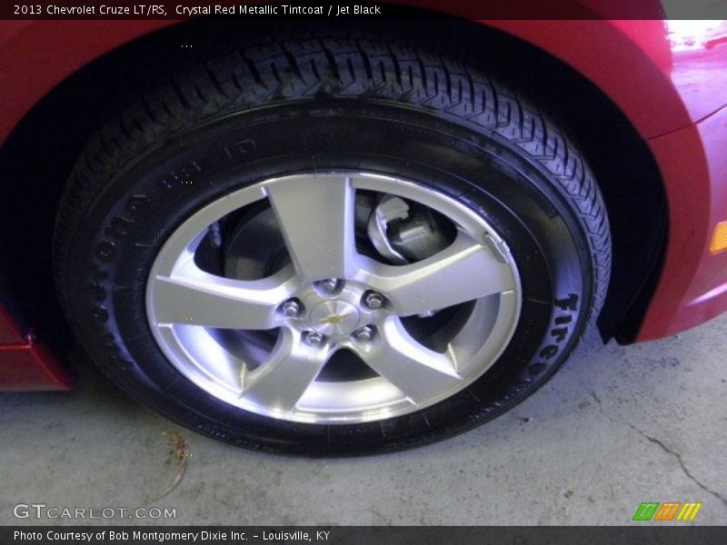 Crystal Red Metallic Tintcoat / Jet Black 2013 Chevrolet Cruze LT/RS