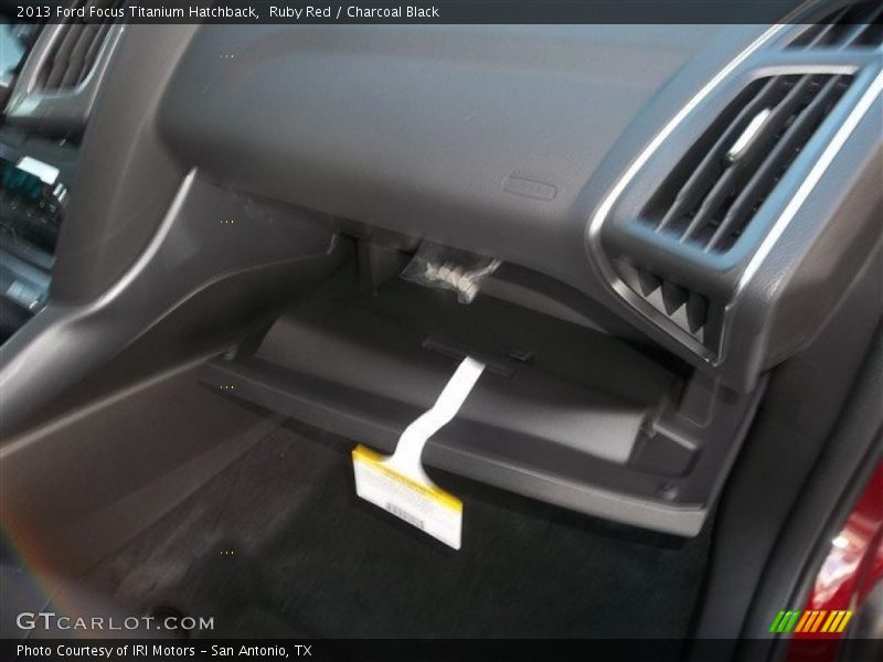 Ruby Red / Charcoal Black 2013 Ford Focus Titanium Hatchback