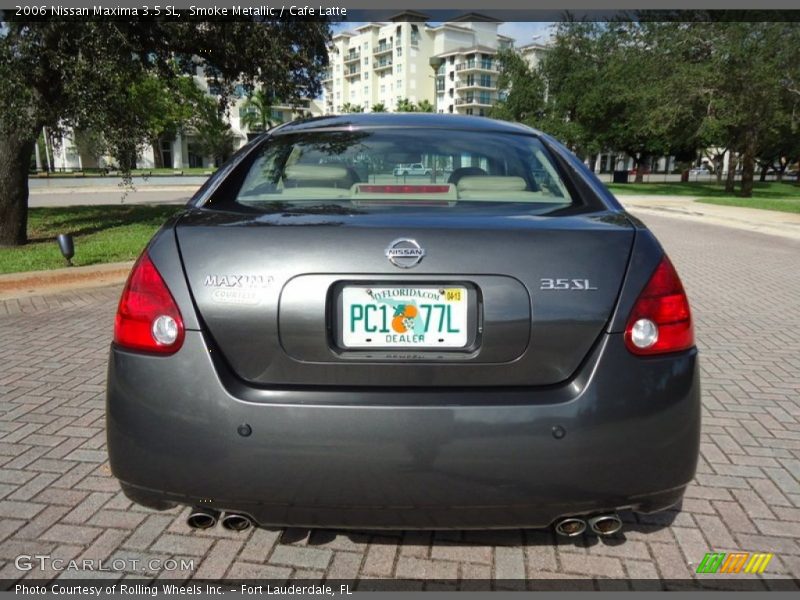 Smoke Metallic / Cafe Latte 2006 Nissan Maxima 3.5 SL