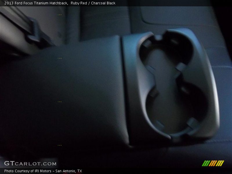 Ruby Red / Charcoal Black 2013 Ford Focus Titanium Hatchback