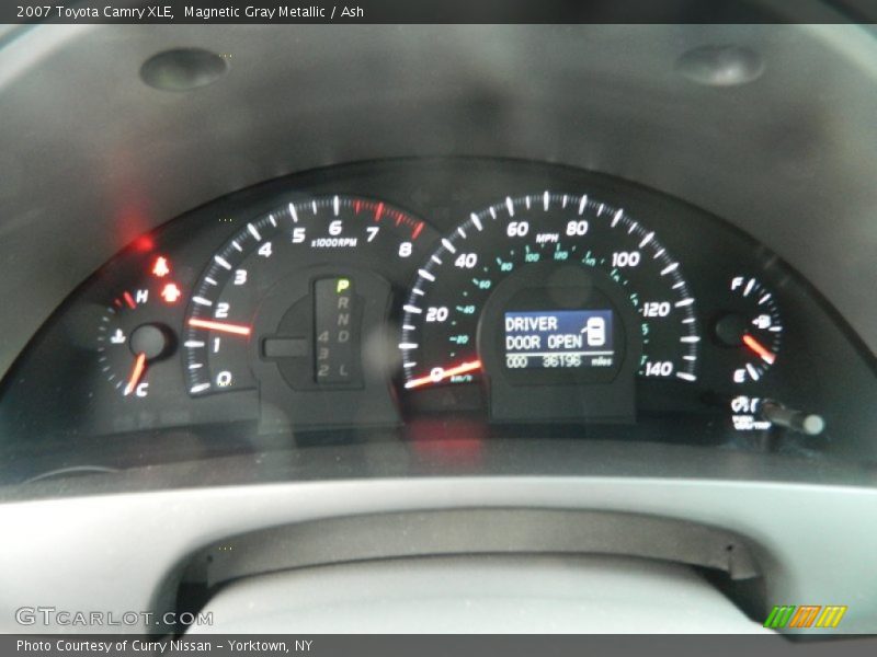 Magnetic Gray Metallic / Ash 2007 Toyota Camry XLE