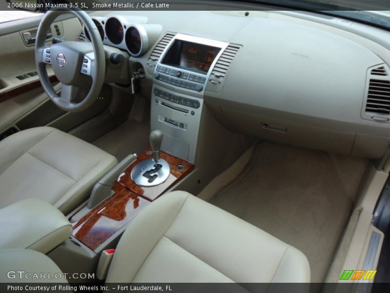  2006 Maxima 3.5 SL Cafe Latte Interior