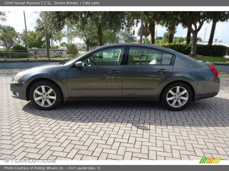 Smoke Metallic / Cafe Latte 2006 Nissan Maxima 3.5 SL