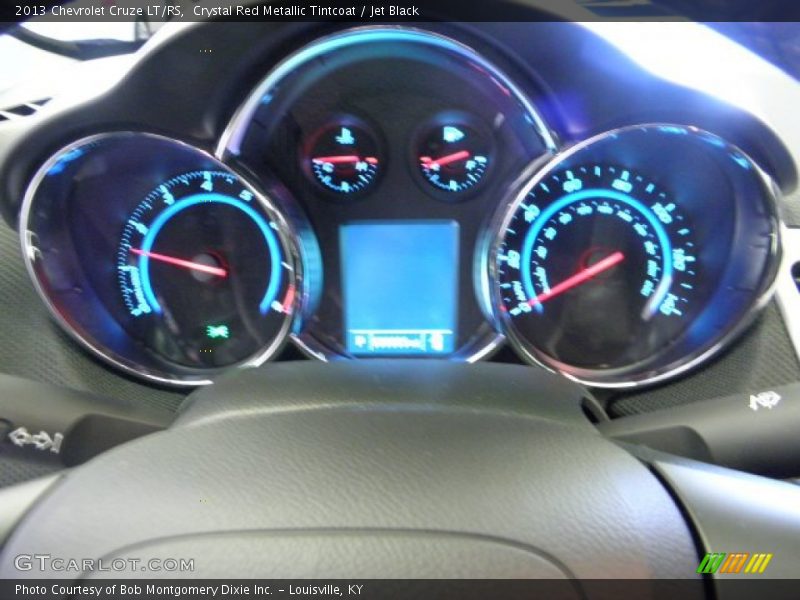 Crystal Red Metallic Tintcoat / Jet Black 2013 Chevrolet Cruze LT/RS
