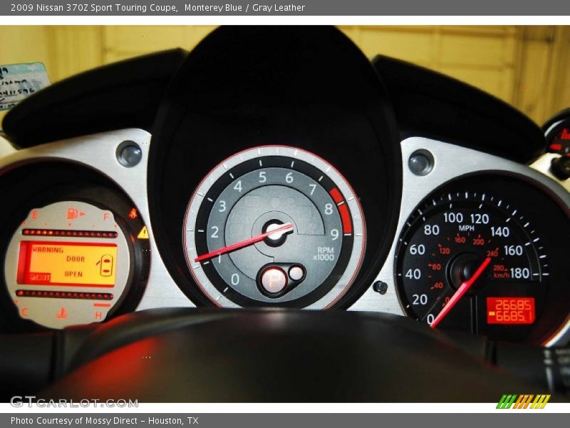  2009 370Z Sport Touring Coupe Sport Touring Coupe Gauges