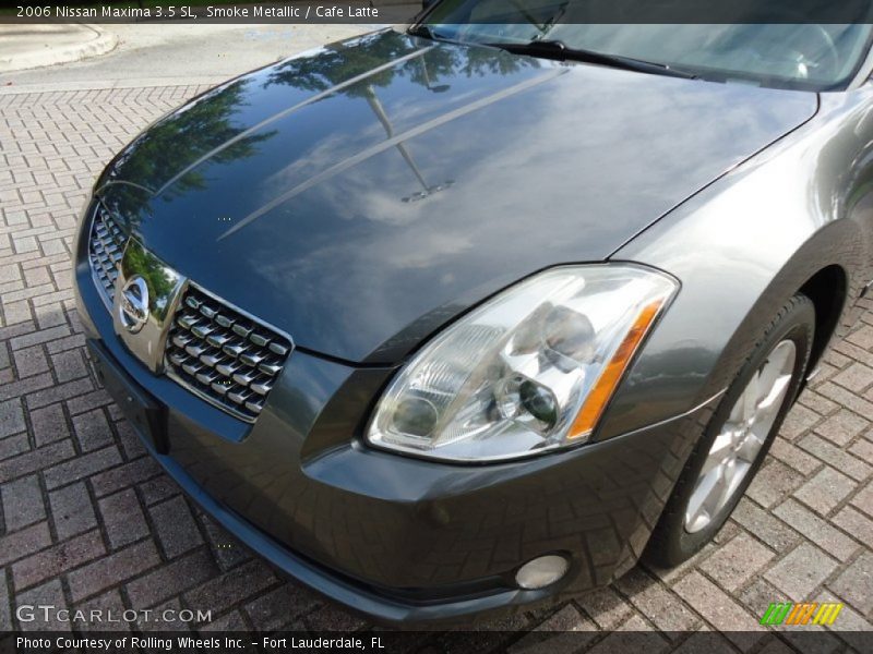 Smoke Metallic / Cafe Latte 2006 Nissan Maxima 3.5 SL