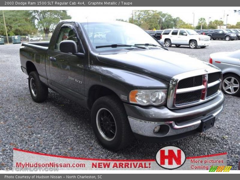 Graphite Metallic / Taupe 2003 Dodge Ram 1500 SLT Regular Cab 4x4