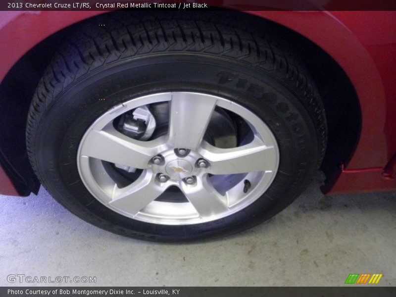 Crystal Red Metallic Tintcoat / Jet Black 2013 Chevrolet Cruze LT/RS