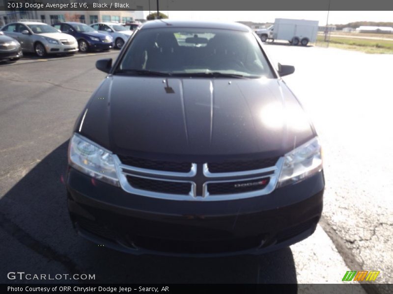 Black / Black 2013 Dodge Avenger SE V6