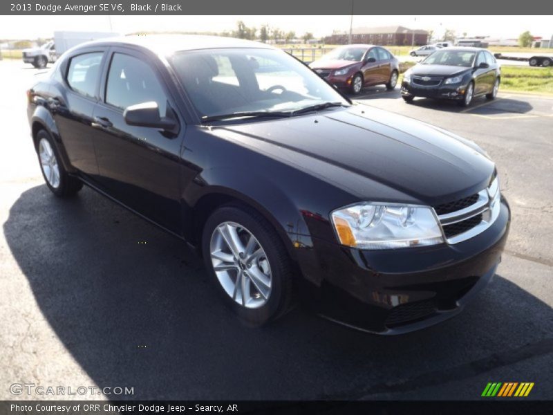 Black / Black 2013 Dodge Avenger SE V6