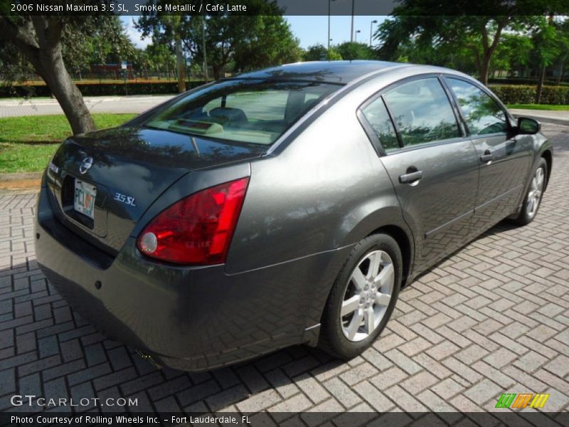 Smoke Metallic / Cafe Latte 2006 Nissan Maxima 3.5 SL