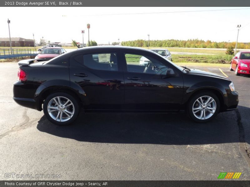 Black / Black 2013 Dodge Avenger SE V6