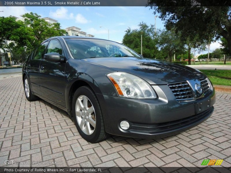Smoke Metallic / Cafe Latte 2006 Nissan Maxima 3.5 SL