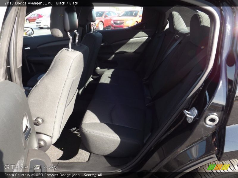 Black / Black 2013 Dodge Avenger SE V6