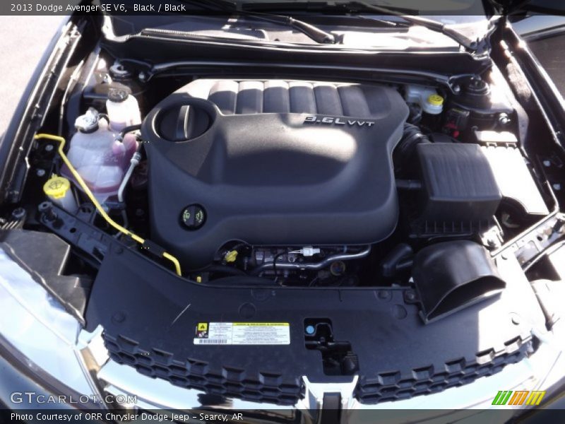 Black / Black 2013 Dodge Avenger SE V6